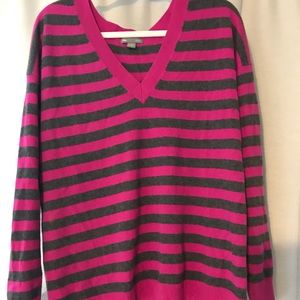 100% cashmere long sleeve sweater